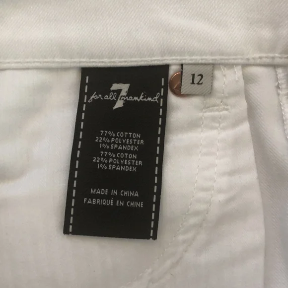 7 for all mankind Jean Mini Skirt - Picture 6 of 7